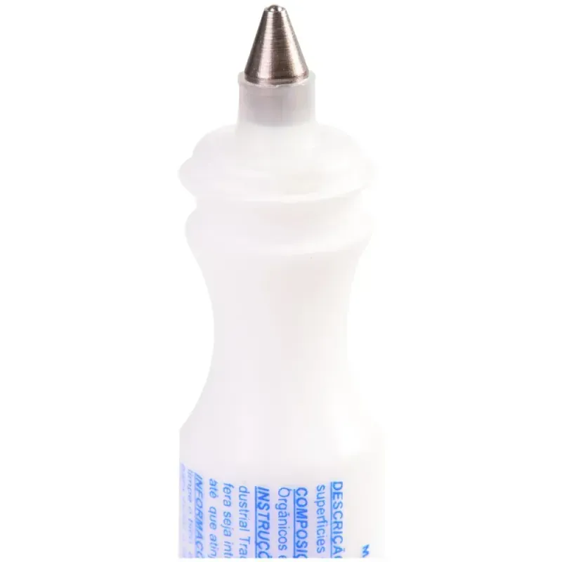 Marcador-Industriais-Ecologico Branco-2mm-60ml-Baden