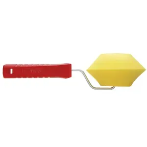 Rolo de Espuma para Cantos em Poliéster Amarelo 5cm Atlas