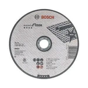 Disco de Corte Expert em Aço Inox Reto 7" 2mm G30 Bosch