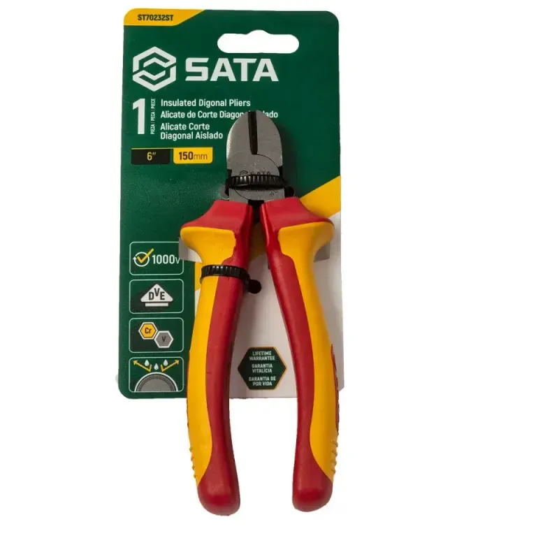Alicate-de-Corte-Diagonal-VDE-em-Cr-V-6”-Sata