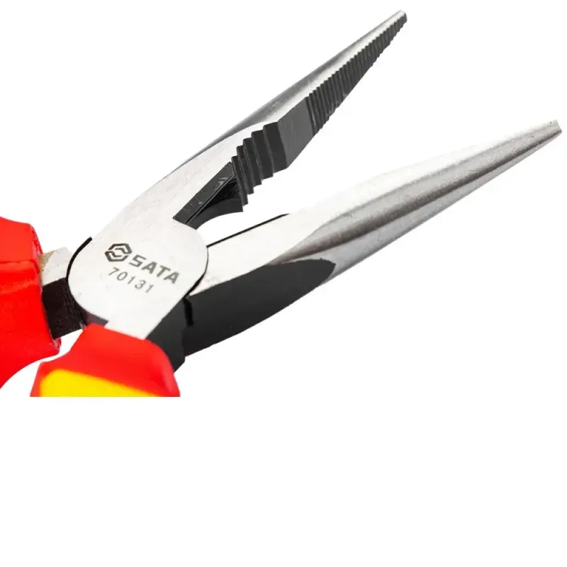 Alicate-Meia-Cana-Longo-Isolado VDE-6”-Sata