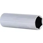 Soquete Sextavado para Velas em Cr-V Encaixe 1/2" 5/8” Worker