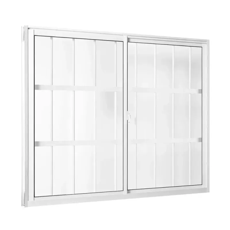 Janela-de-Aluminio-2-Folhas 100x120mm-Aluvid-