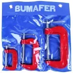 Jogo-de-Grampo-Sargento-em-Tipo-C-3-Pecas-Bumafer