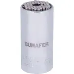Soquete Universal Mágico em Cromo Vanádio 3/8" Bumafer