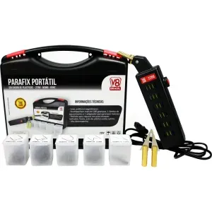 Soldador Portátil de Plástico e Parachoque Parafix 220V V8 Brasil