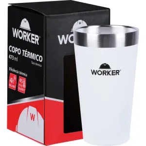 Copo Térmico sem Tampa em Aço Inoxidável 473ml Worker