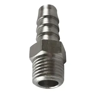 Adaptador Rosca Macho 1/4" Para Mangueira 3/8" Schweers