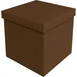 Puff-Bau-Desmontavel-Quadrado-Marrom-38x38x39cm-Bhela-Decor