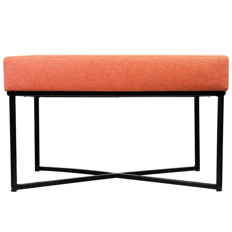 Puff-Retangular-Cor-Tijolo-Base-Preta-72x36x39cm-Bhela-Decor