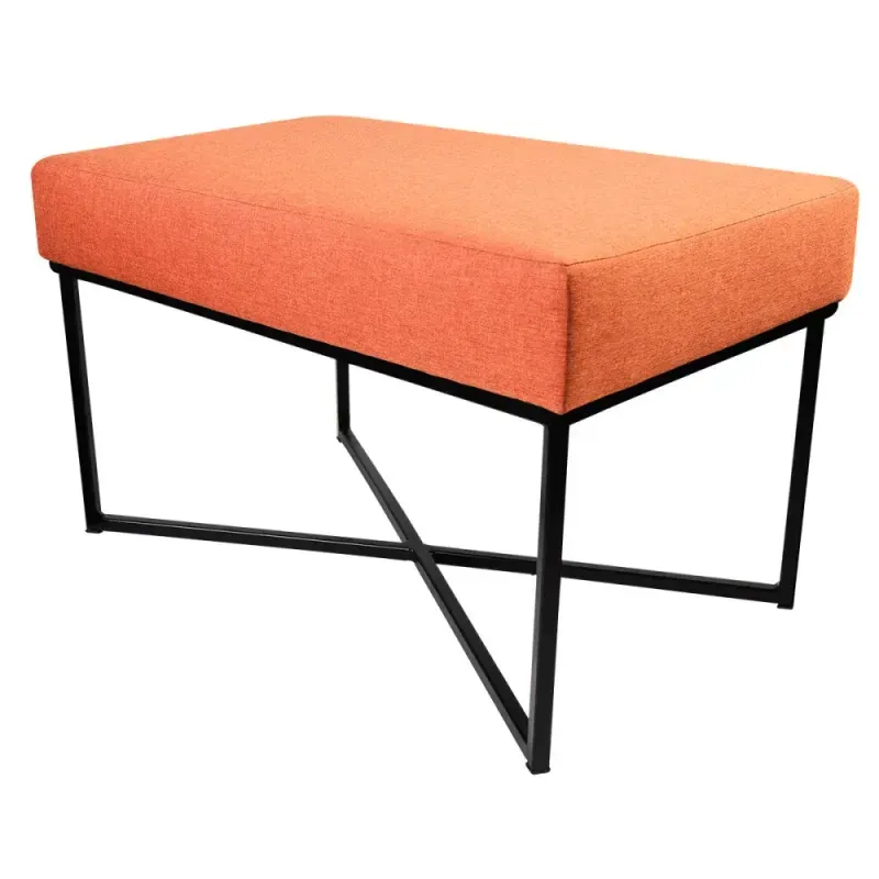 Puff-Retangular-Cor-Tijolo-Base-Preta-72x36x39cm-Bhela-Decor