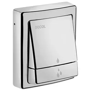 Acabamento para Válvula de Descarga Square Salvágua Cromada Docol