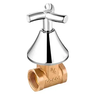 Registro de Gaveta 3/4" Primor Cromado Docol