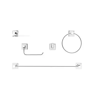 Kit de Acessórios para Banheiro com 5 Peças Docol
