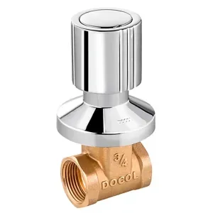 Registro de Gaveta 3/4" Bella Cromado Docol