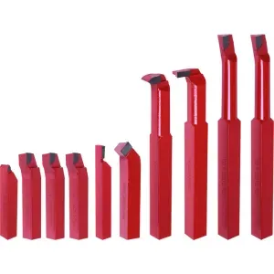 Jogo de Bedame para Torno 20x20mm com 10 Peças Bumafer