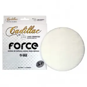 Boina para Polimento Force 5,5" Branca Cadillac