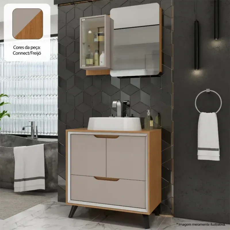 Gabinete-Nobre-Belmont-com-Espelheira-Connect-Freijo-Balcony