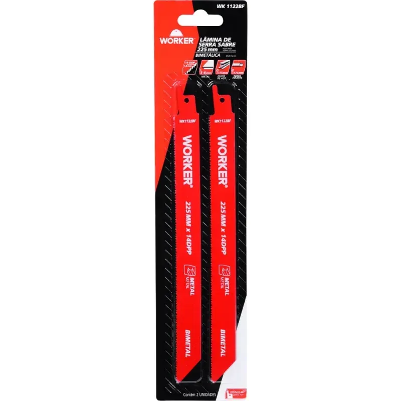 Lamina-para-Serra-Sabre-Bimetalica-1-2”-225mm-14-Dentes-Worker