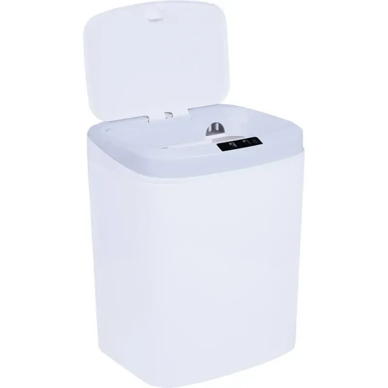 Lixeira-Automatica-USB-com-Sensor-de-Aproximacao-Branca-16L-Kala