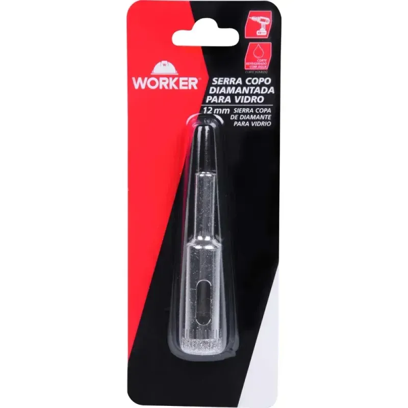 Serra-Copo-Diamantada-para-Vidro-12mm-Worker