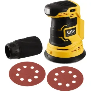 Lixadeira Roto Orbital a Bateria com 6 Velocidades 125mm 20V WRB
