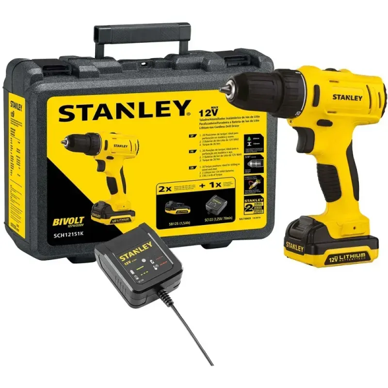 Parafusadeira-Furadeira-Impacto-a-Bateria-3-8--Biv-Stanley