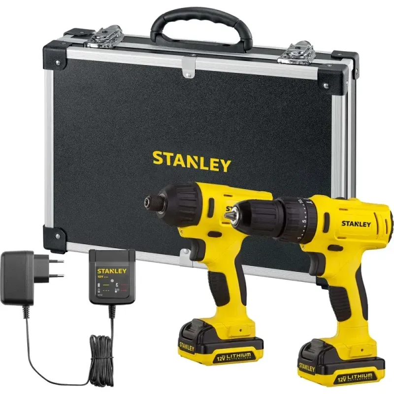 Kit-Furadeira-e-Parafusadeira-de-Impacto-12V-Biv-Max-Stanley