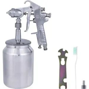 Pistola de Pintura Sucção 1/4" 2mm 100cc 1L Bumafer