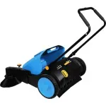 Varredeira-Manual-para-Piso-com-3-Escovas-40L-Azul-Kala