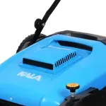 Varredeira-Manual-para-Piso-com-3-Escovas-40L-Azul-Kala