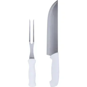 Kit Garfo e Faca para Cozinha em Aço Inox 2 Peças Kala