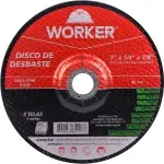 Disco-para-Desbastes-7-x1-4--Grao-36-8600rpm-Worker