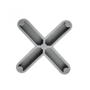 Espaçador Juntapiso Polipropileno 6Mm com 100 Peças Cortag