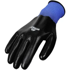 Luva de Segurança WK24 Nitrílica U3 T10” (GG) Worker