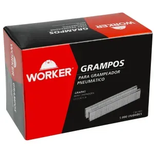 Grampo para Grampeador Pneumático 90 5000Pçs 19mm Worker