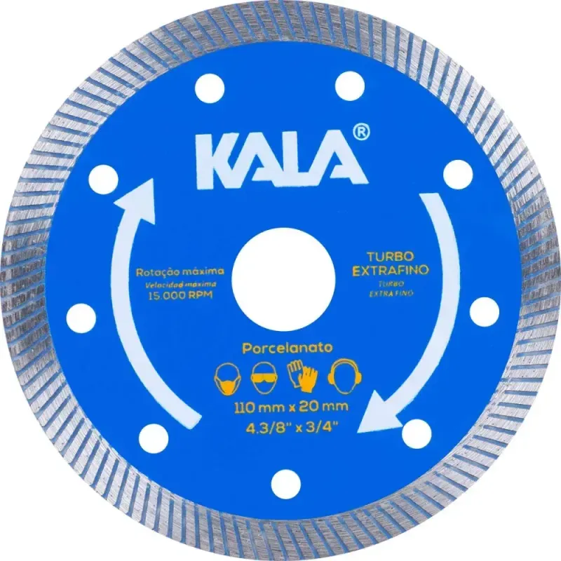 Disco-Diamantado-para-Porcelanato 110x20mm-Kala