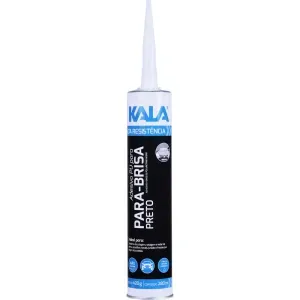 Adesivo Fixa Para-brisas Poliuretano Preto 280ml 420g Kala