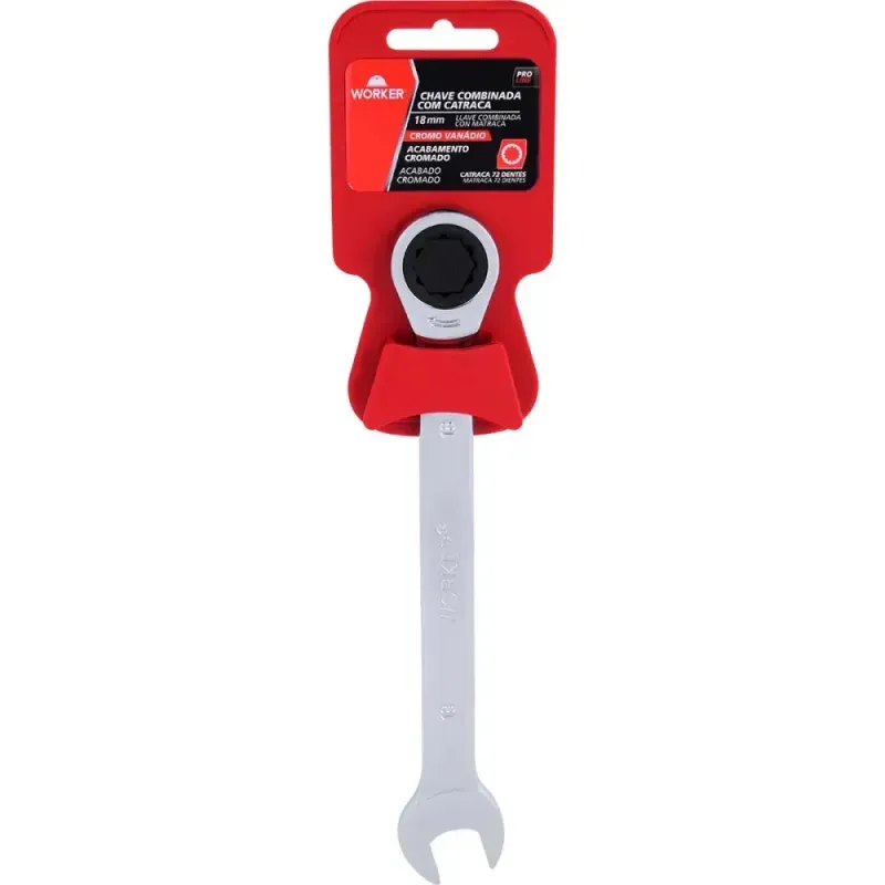 Chave-Combinada-com-Catraca-Cromo-Vanadio-18mm-Worker