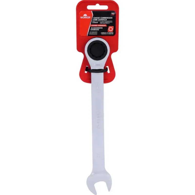 Chave-Combinada-com-Catraca-Cromo-Vanadio-23mm-Worker