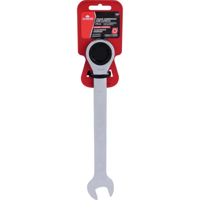 Chave-Combinada-com-Catraca-Cromo-Vanadio-24mm-Worker