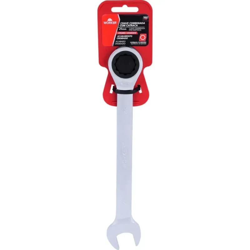 Chave-Combinada-com-Catraca-Cromo-Vanadio-25mm-Worker