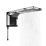 Chuveiro-Acqua-Duo-Flex-Preto-Cromado-40mca-5500W-127V-Lorenzetti