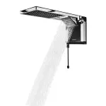 Chuveiro-Acqua-Duo-Flex-Preto-Cromado-40mca-5500W-127V-Lorenzetti