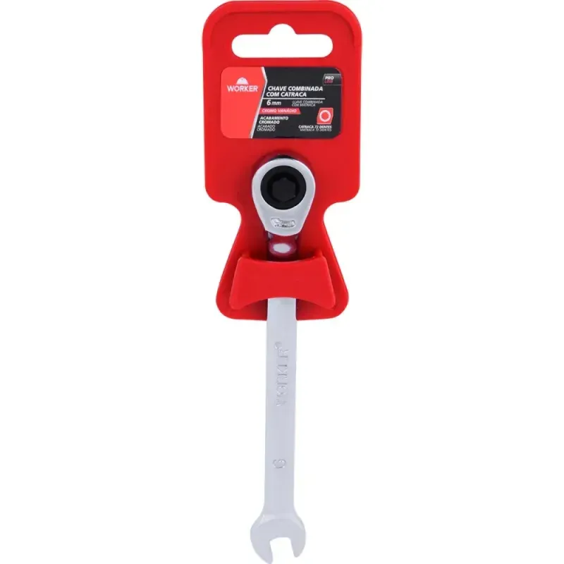 Chave-Combinada-com-Catraca-Cromo-Vanadio-6mm-Worker