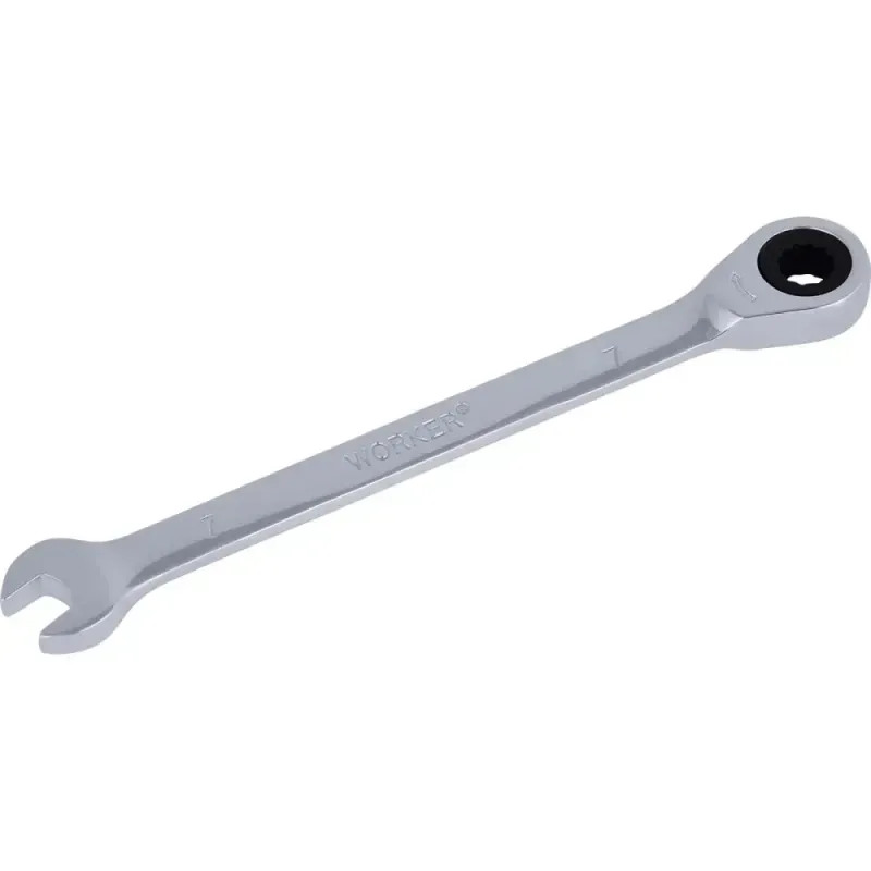 Chave-Combinada-com-Catraca-Cromo-Vanadio-7mm-Worker