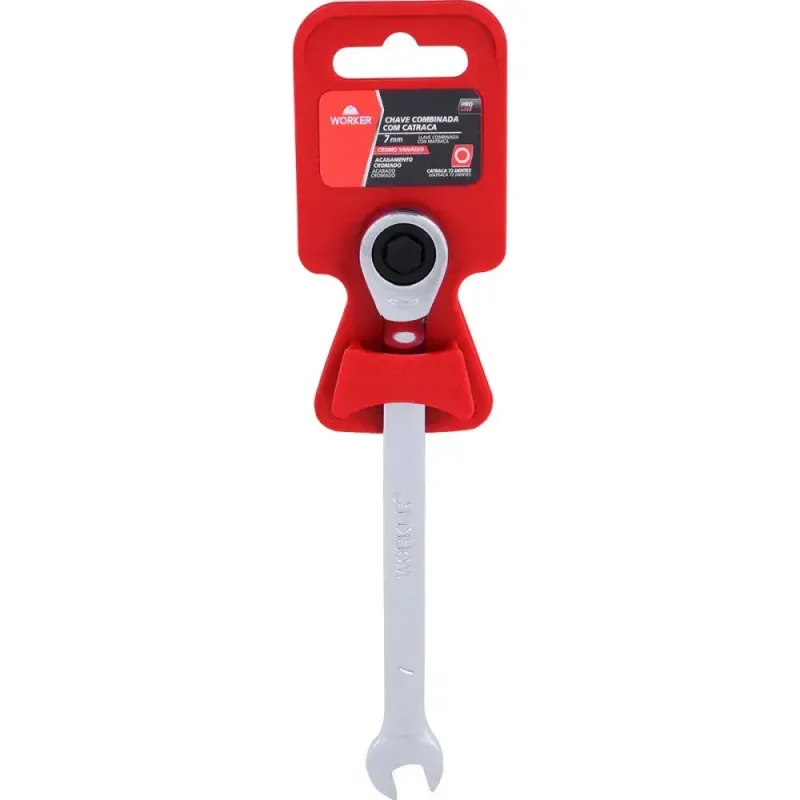 Chave-Combinada-com-Catraca-Cromo-Vanadio-7mm-Worker