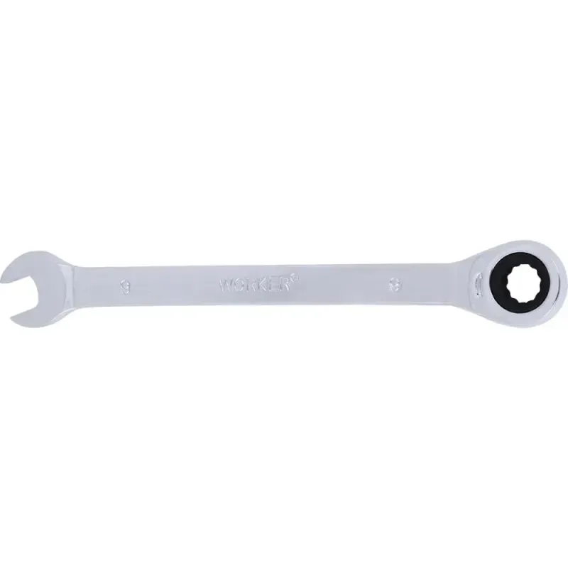 Chave-Combinada-com-Catraca-Cromo-Vanadio-9mm-Worker