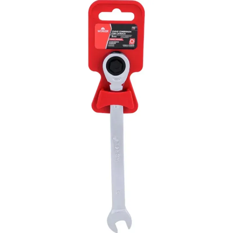 Chave-Combinada-com-Catraca-Cromo-Vanadio-9mm-Worker
