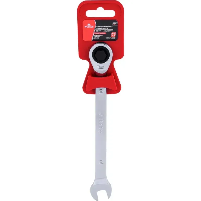 Chave-Combinada-com-Catraca-Cromo-Vanadio-10mm-Worker